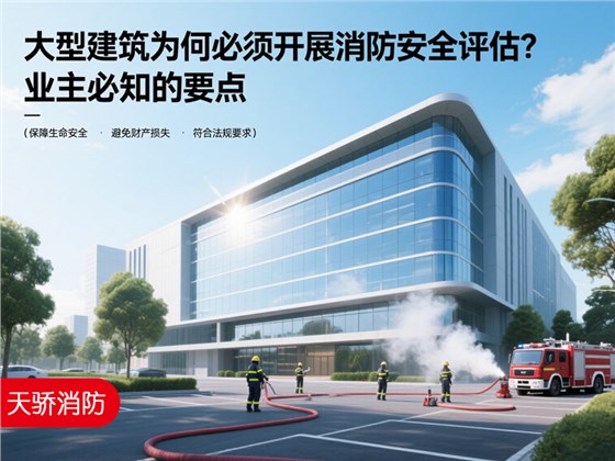 大型建筑為何必須開展消防安全評估？業主必知的要點1