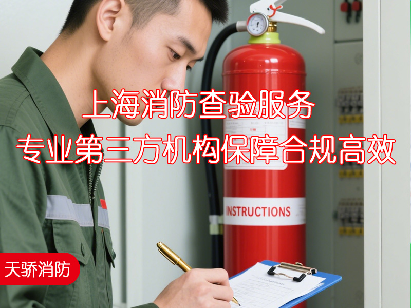 上海消防查驗服務-專業第三方機構保障合規高效